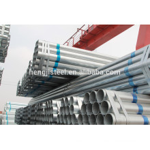 Q195 galvanized ERW steel pipes specification